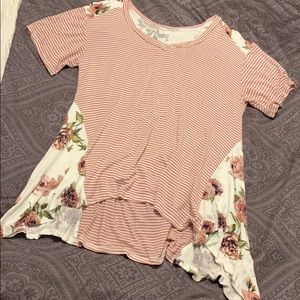 Short Sleeve Floral Shirt